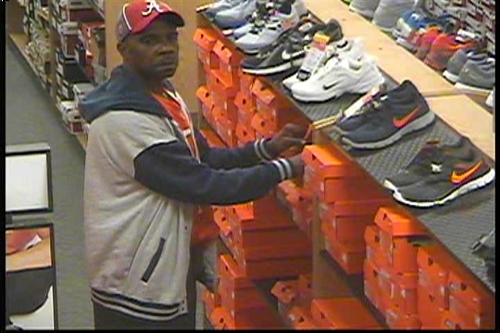 stealing from nike store